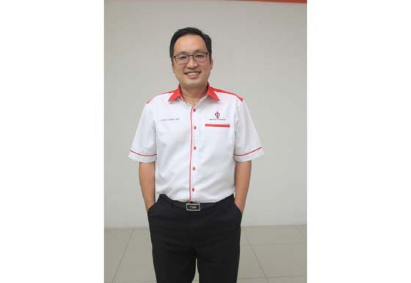砂民主行动党主席张健仁