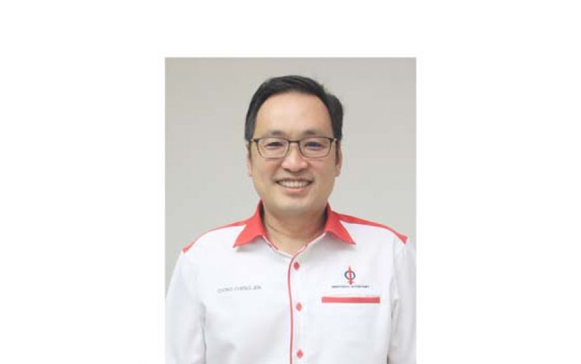 砂行动党主席张健仁。