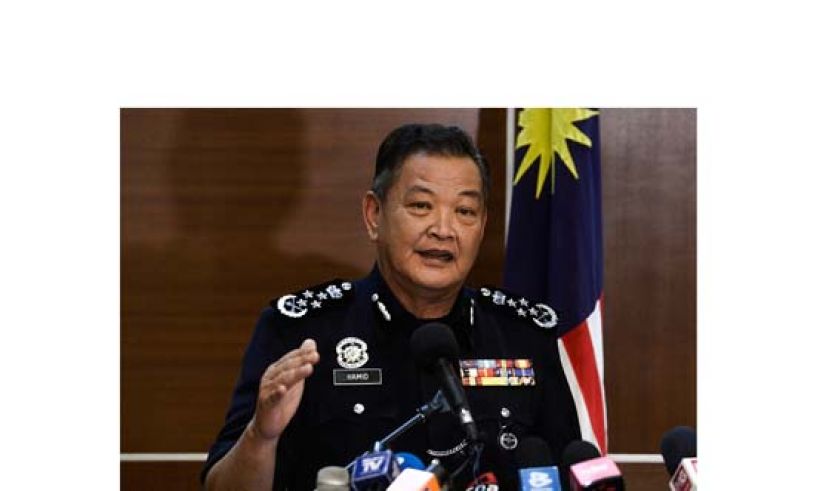 全国总警长丹斯里阿都哈密。