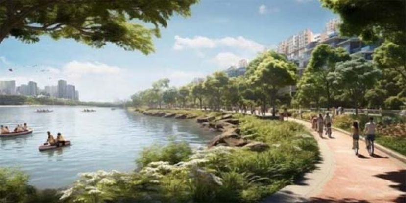 新加坡东海岸填海造&ldquo;长岛&rdquo; ，住宅休闲工业三合一。