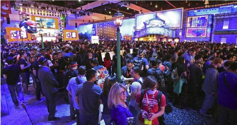 ●E3展将成为玩家们的回忆。图为2017年的活动。