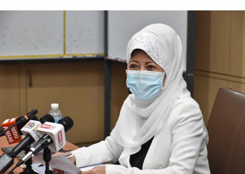 砂福利、社会和谐、妇女、家庭与学前教育发展部部长拿督斯里陈赛明。