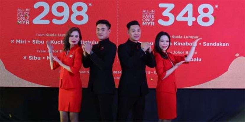 亚航新春机票顶价出炉,飞砂RM298沙RM348。