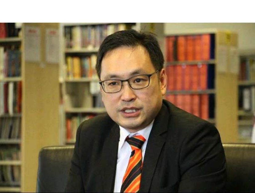 砂民主行动党主席张健仁。