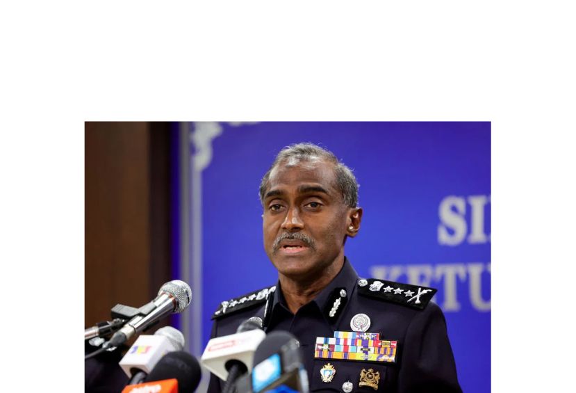 柔佛州总警长拿督M.古马。