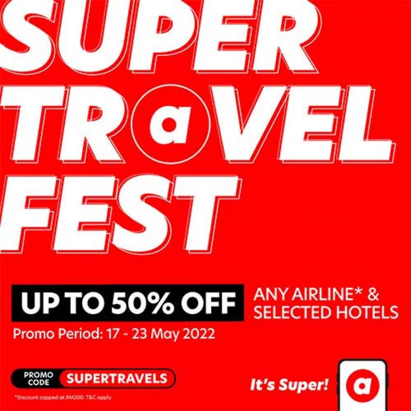 airasia Super App 推出首个 SUPER Travel Fest