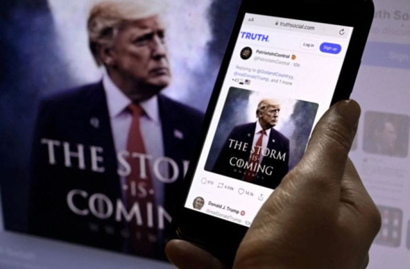 社交媒体Truth Social是美国总统特朗普主要发布消息的平台。