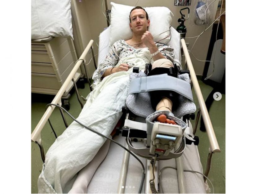 扎克伯格练拳膝盖撕裂动刀　推迟铁笼格斗赛