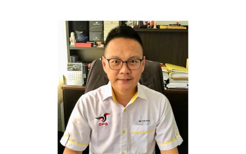 砂人联党青年总团秘书符祥威。