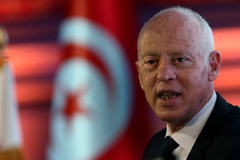 突尼斯总统赛义德。