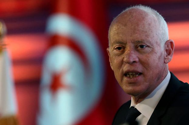 突尼斯总统赛义德。