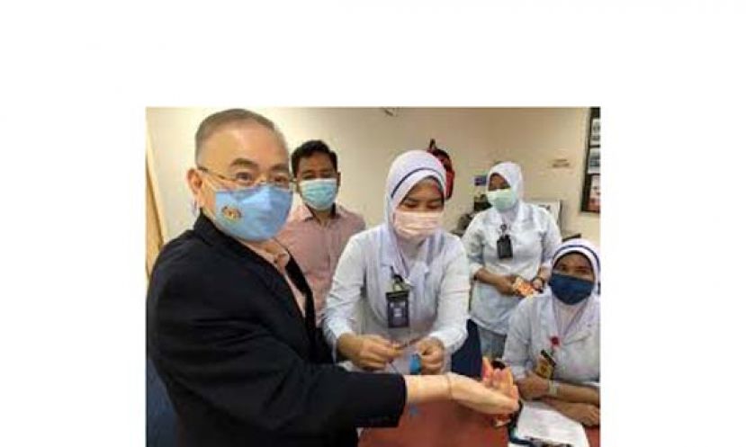 交通部长拿督斯里魏家祥。