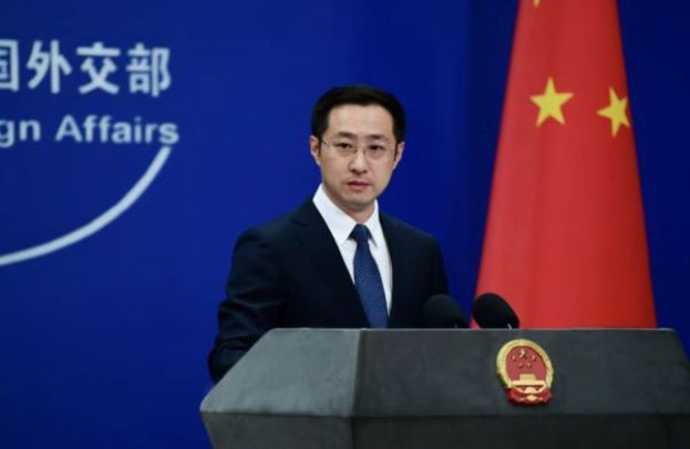 中国外交部发言人林剑。