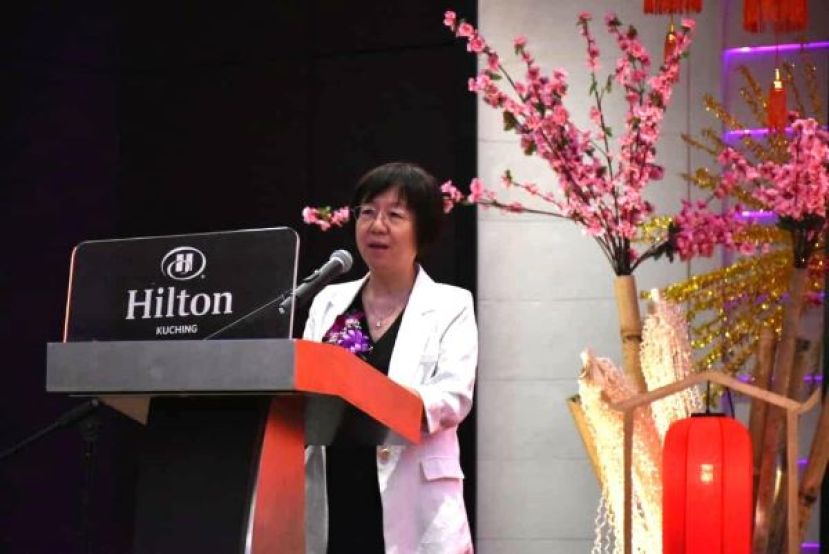 中国驻古晋总代总领事宋长虹。