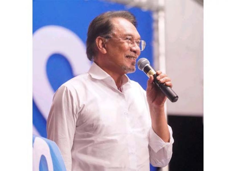 公正党主席拿督斯里安华。