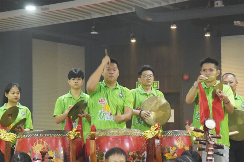 古晋潮侨俱乐部潮乐团之潮州大锣鼓将在"潮音雅韵"欣赏会献艺。