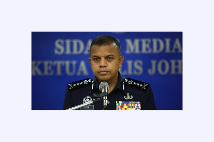 柔州总警长拿督阿育甘。