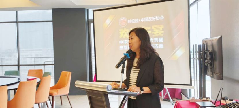 中华海外联谊会海外联络部副部长田莉。
