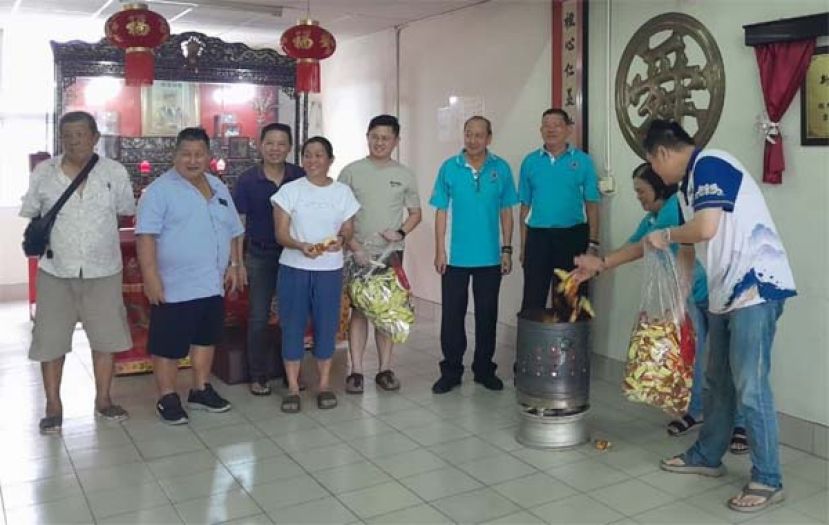 砂舜祖公会祭祖    推崇五常教道德