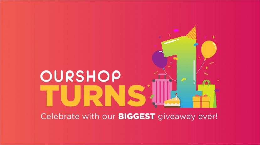 限时优惠: OURSHOP 欢庆一岁生日