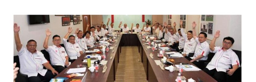 华总中委会举手表决，通过&ldquo;总会长职连任多一届&rdquo;提案。