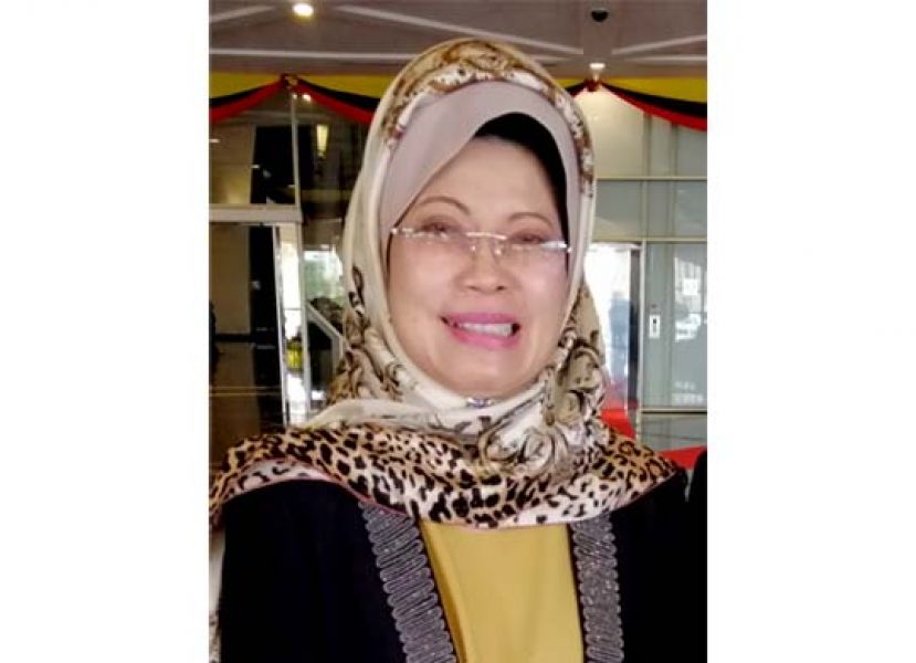 砂福利、社会和谐、妇女、家庭及儿童发展部长拿督斯里法蒂玛陈赛明。