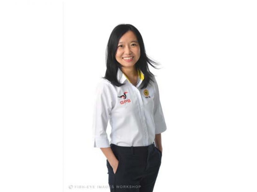 砂人联党中央妇女组主席许德婉。
