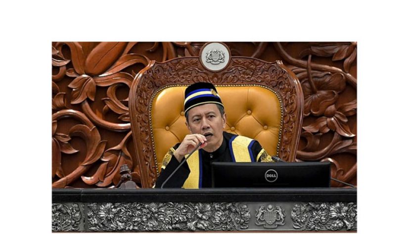 国会下议院议长丹斯里阿兹哈。