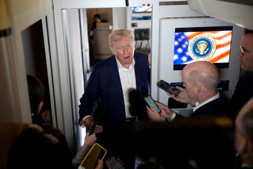 ●特朗普完成健检后，在空军一号上向记者表示自己的心智与认知能力良好。