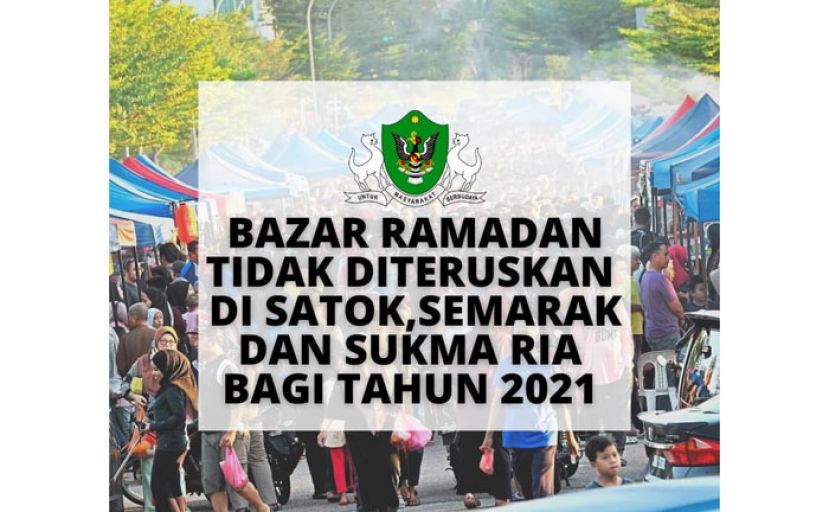 古晋北市喊卡 !　停办斋戒月市集