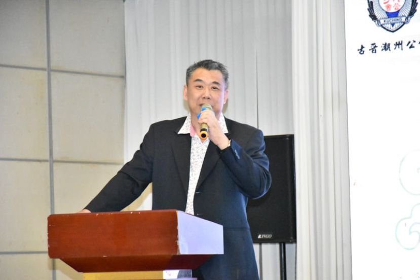 古晋潮州公会原任会长周文盛。