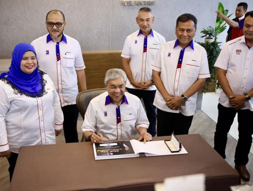 阿末扎希：很多人都有意要贡献 对巫统来说是好的征兆