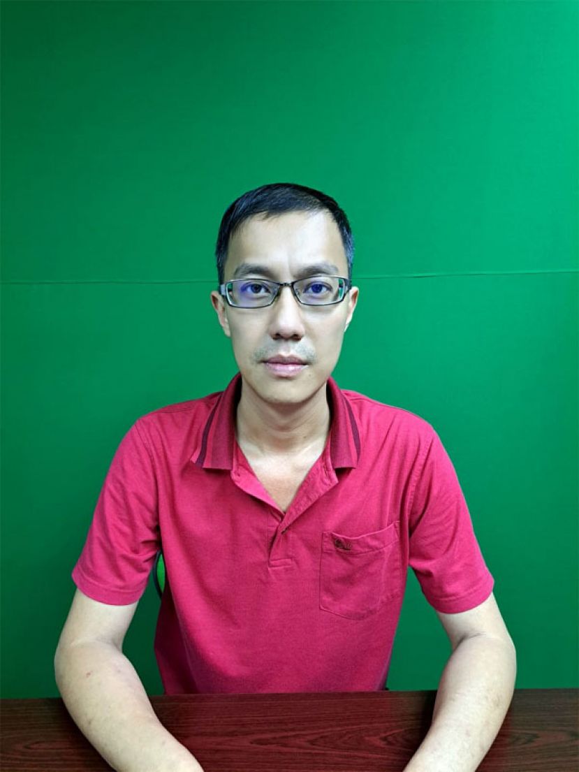砂拉越人民联合党巴都吉当支部宣教秘书陈皓洋。