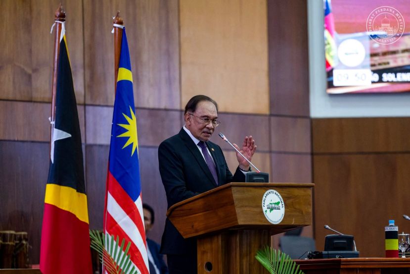 安华称赞东帝汶国会是 &ldquo;民主的心脏&rdquo; 承诺大马将坚定不移地支持东帝汶全面加入东盟