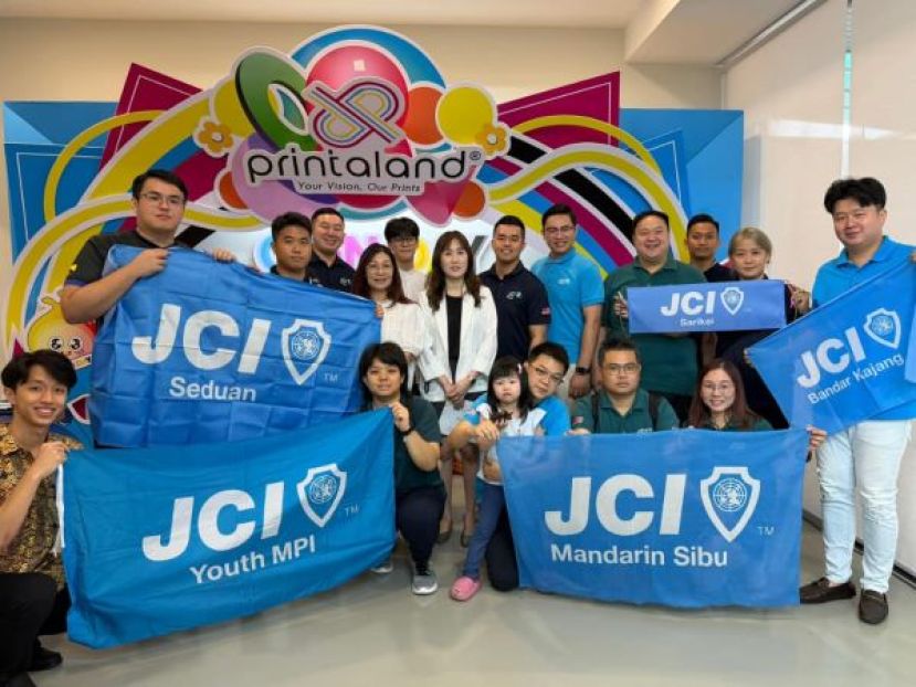 诗巫文华国际青年商会成功参访 Printaland 深入探索本地3D科技企业