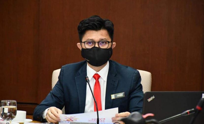 马华总秘书拿督张盛闻。