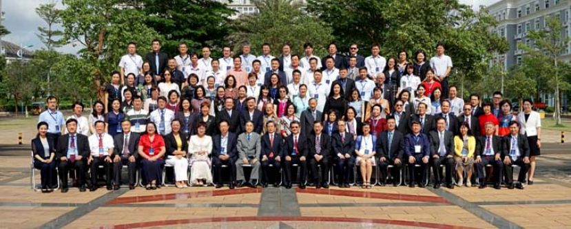 第二届&ldquo;一带一路&rdquo;与东盟国家教育合作论坛出席者大合照。  &nbsp;