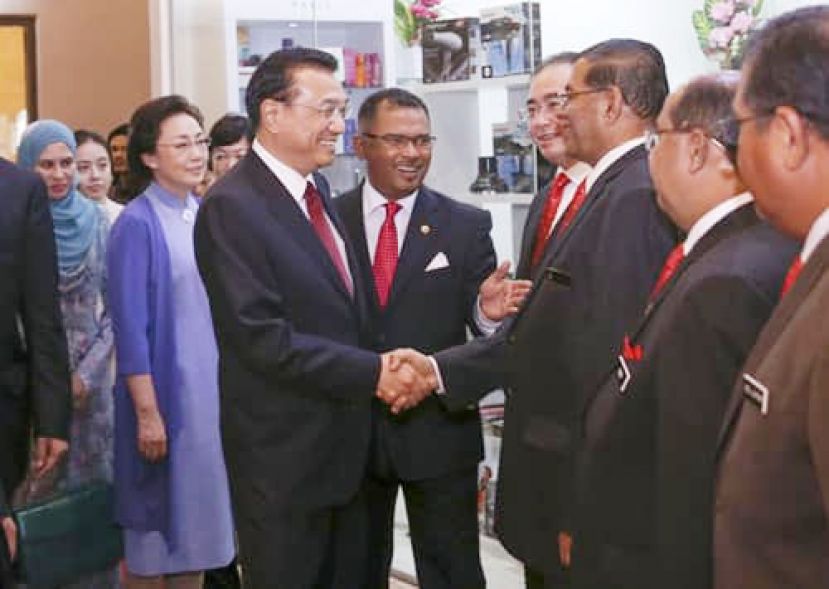 李克强总理曾在2015年到访大马。