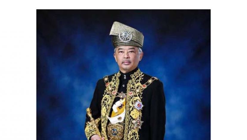 国家元首苏丹阿都拉陛下。