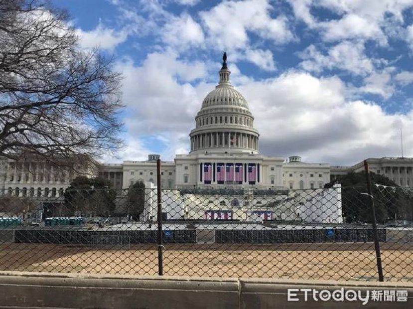 美国众院军委会要求国防部长最迟在2024年3月1日前提交报告，说明与台湾联合生产武器弹药的好处与挑战。图为美国国会大厦。