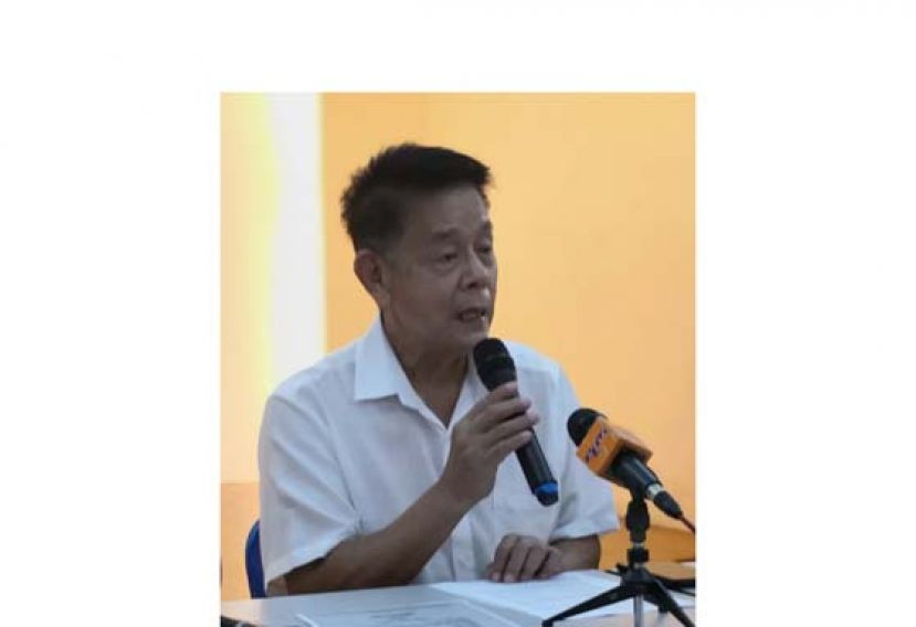 砂人联党中央教育局拿督陈冠勋。