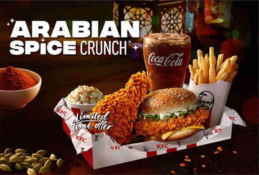 KFC 呈献中东异国风味  这个斋戒月及开斋佳节为您送上KFC ARABIAN SPICE CRUNCH