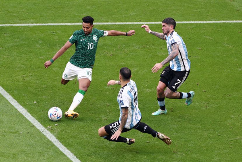 阿根廷22日对阵沙乌地阿拉伯，最终以1比2吞败，结果让球迷跌破眼镜。