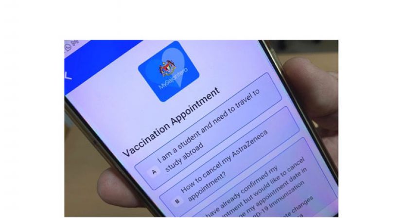 学生欲出国深造　可通过MySejahtera申请接种疫苗