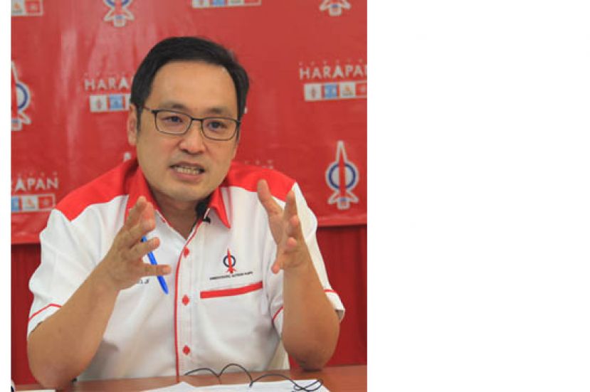  砂希望联盟主席张健仁。