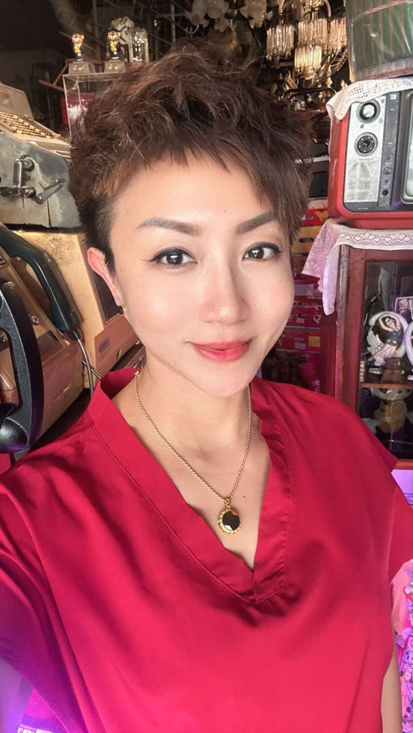 砂人联党峇都吉当支部秘书郑莉薲。