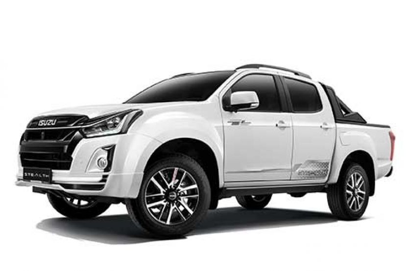 新五十铃限量版D-Max Stealth 的隐身效果让你犹如身临其境