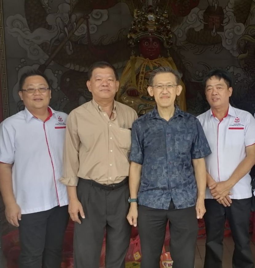 许义华（右起）、薛华东、陈中兴及张荣华皆赞社险提升会员福利。