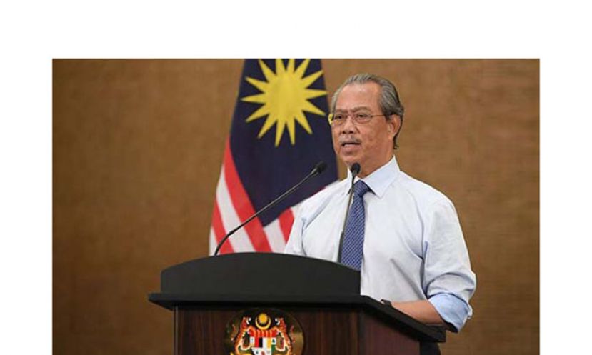 首相丹斯里慕尤丁。
