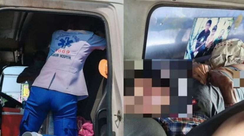 死者被发现陈尸在停靠在加油站的货车上。